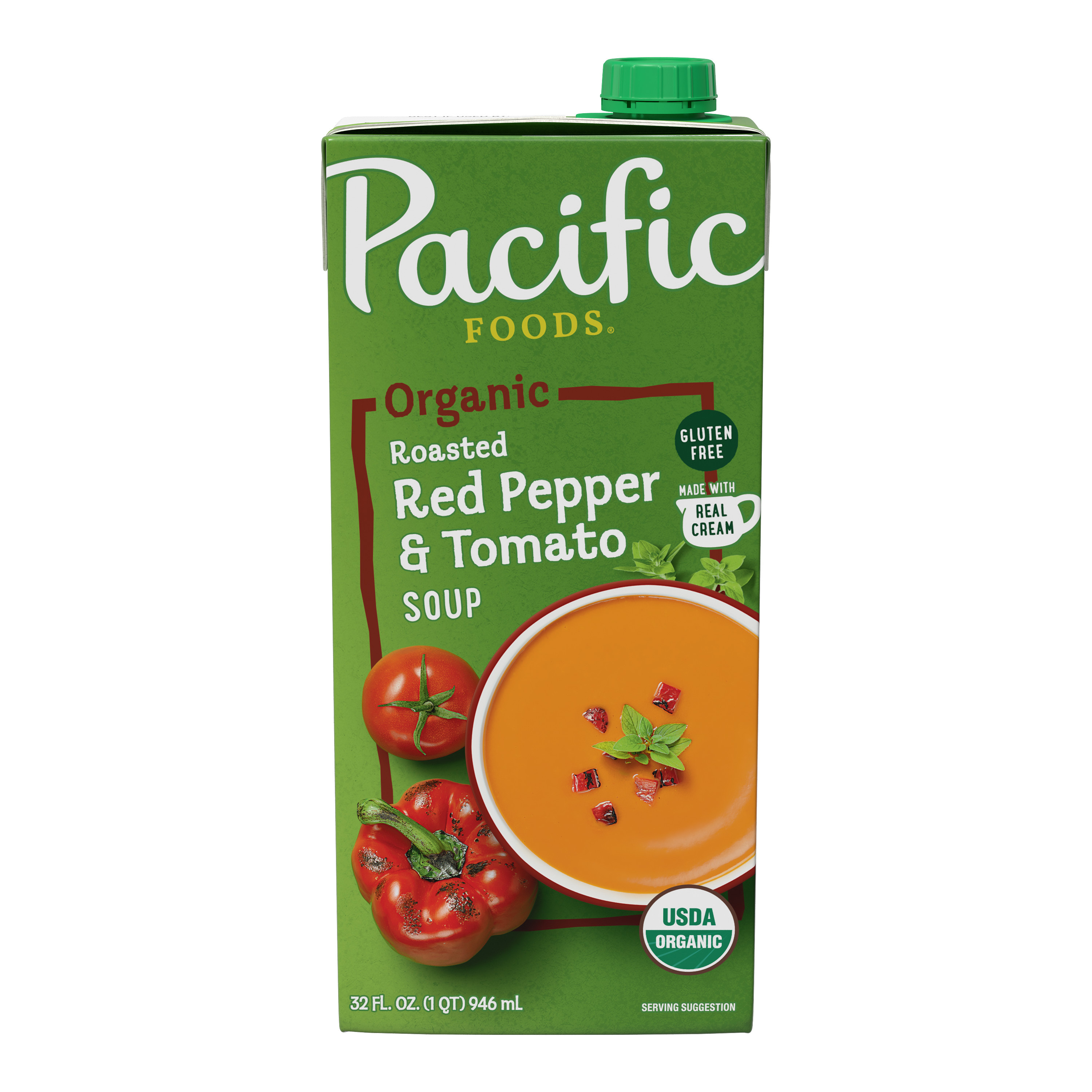 Roasted Red Pepper & Tomato Organic Soup