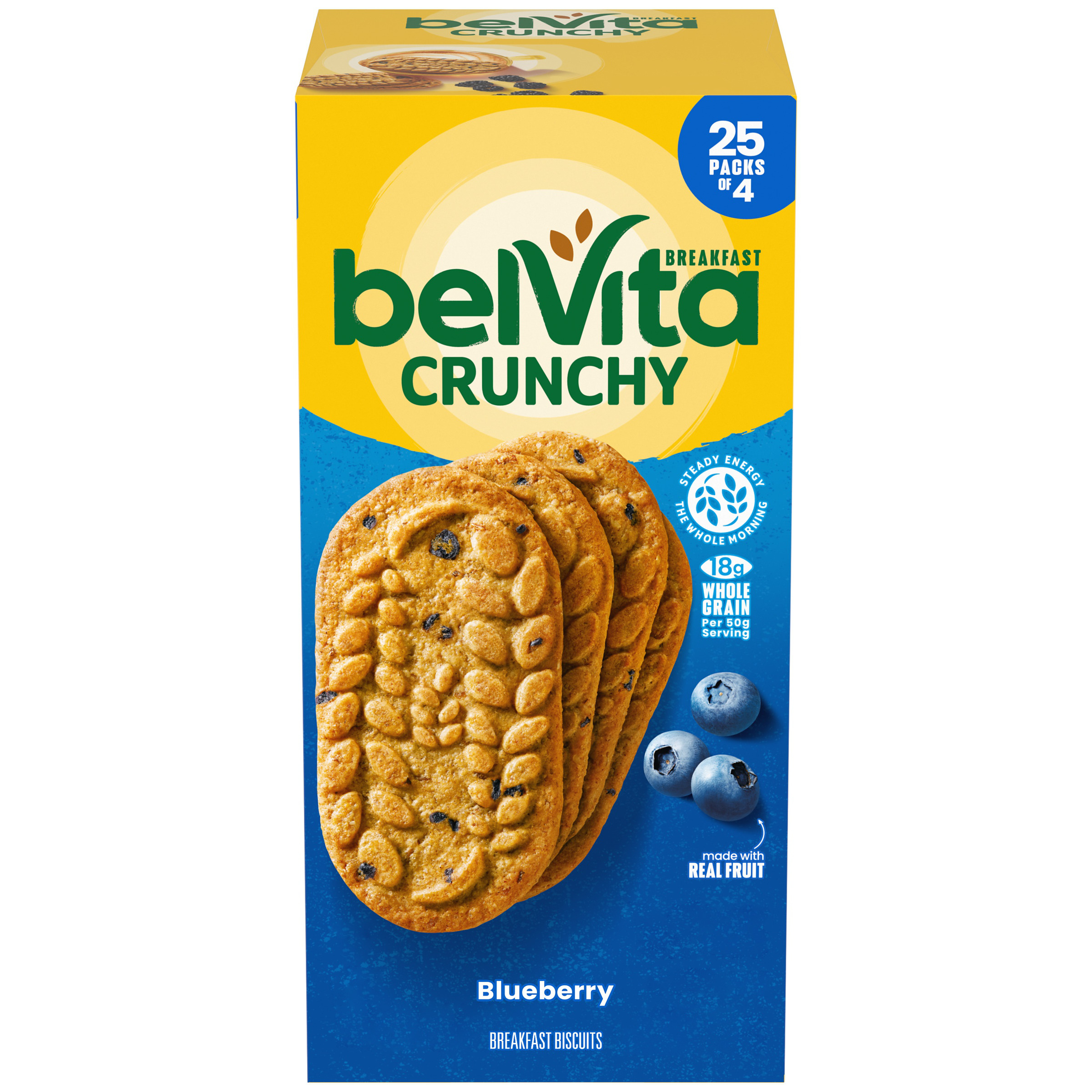 Blueberry Flavor Breakfast Biscuits