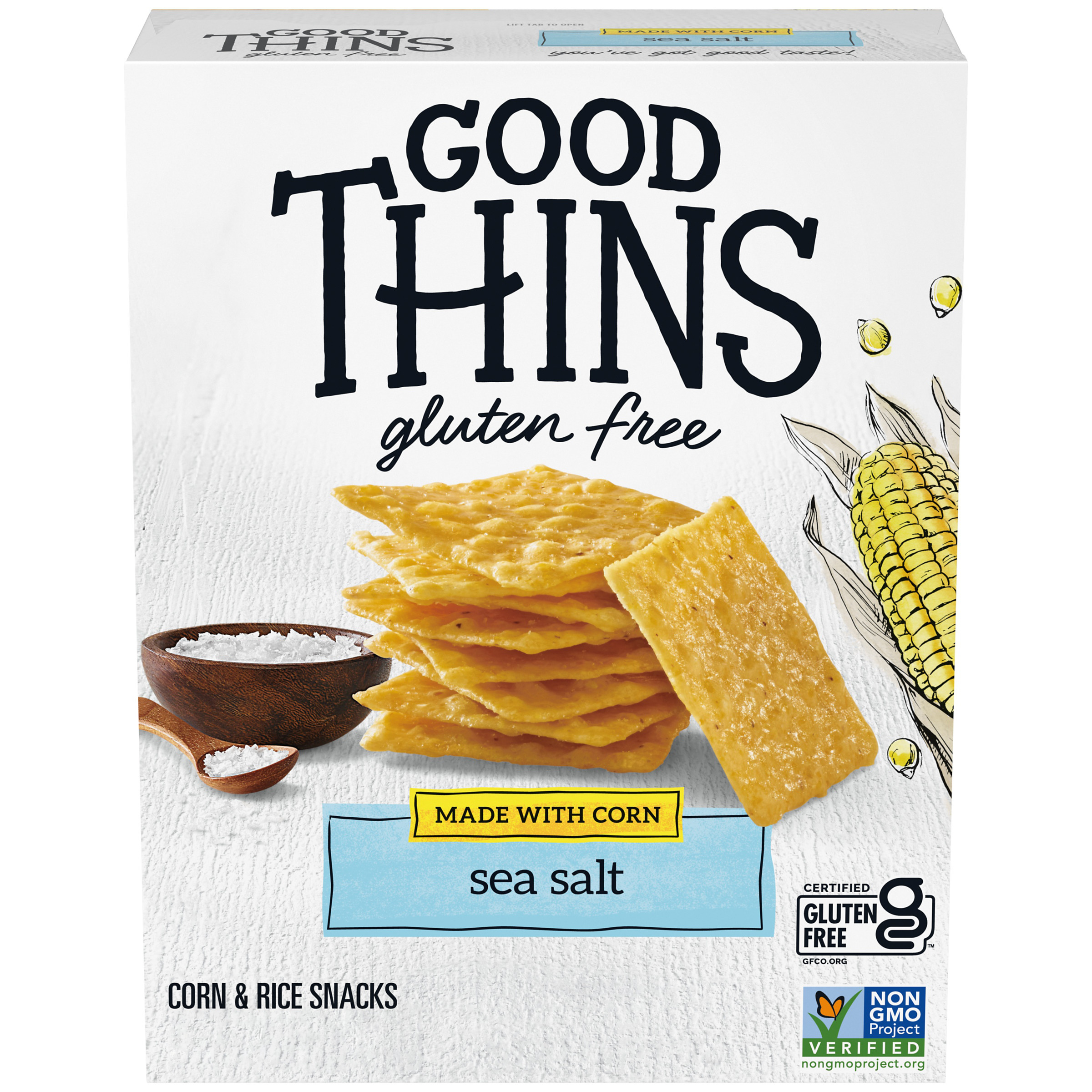 Sea Salt Corn & Rice Snacks