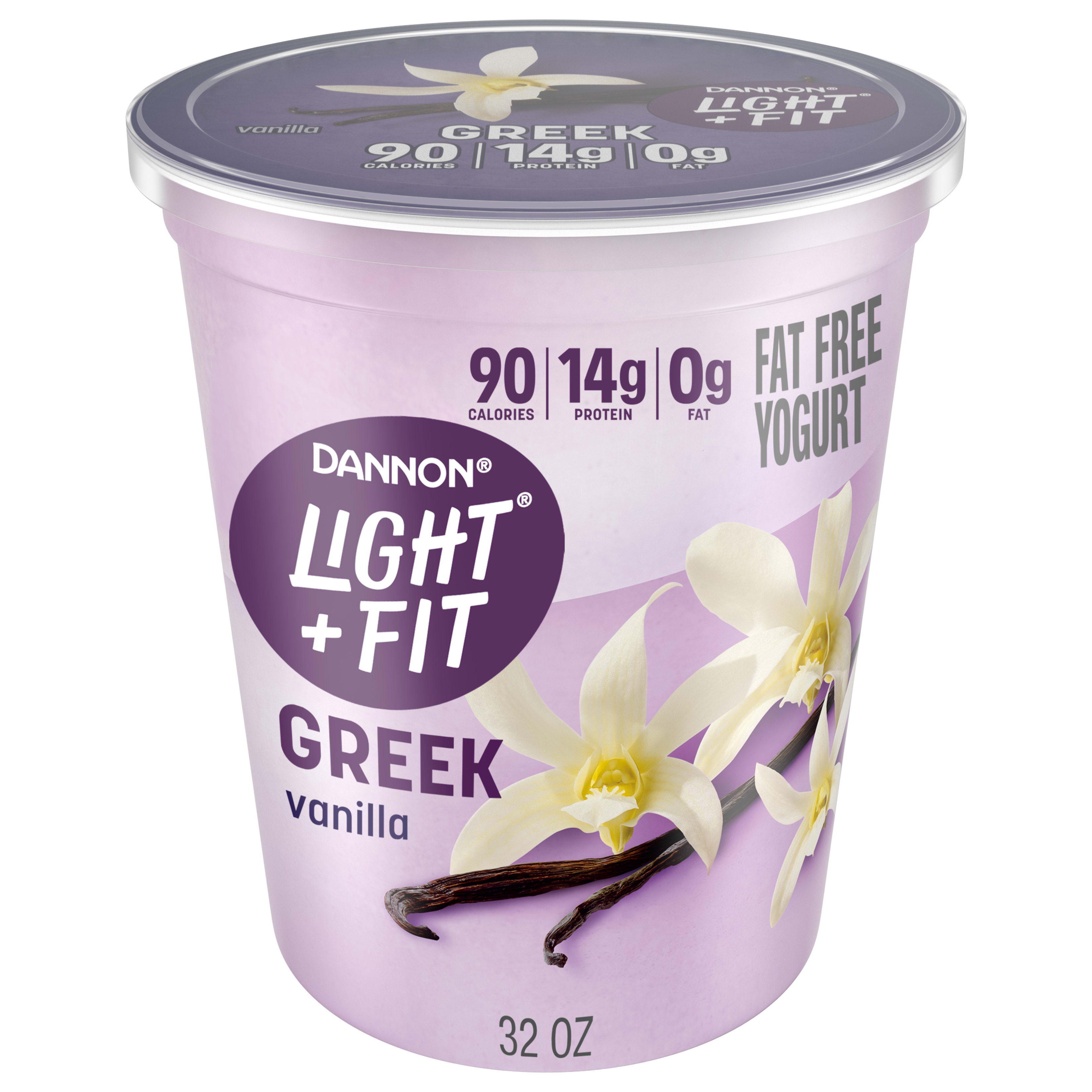 Vanilla Flavored Original Greek Nonfat Yogurt