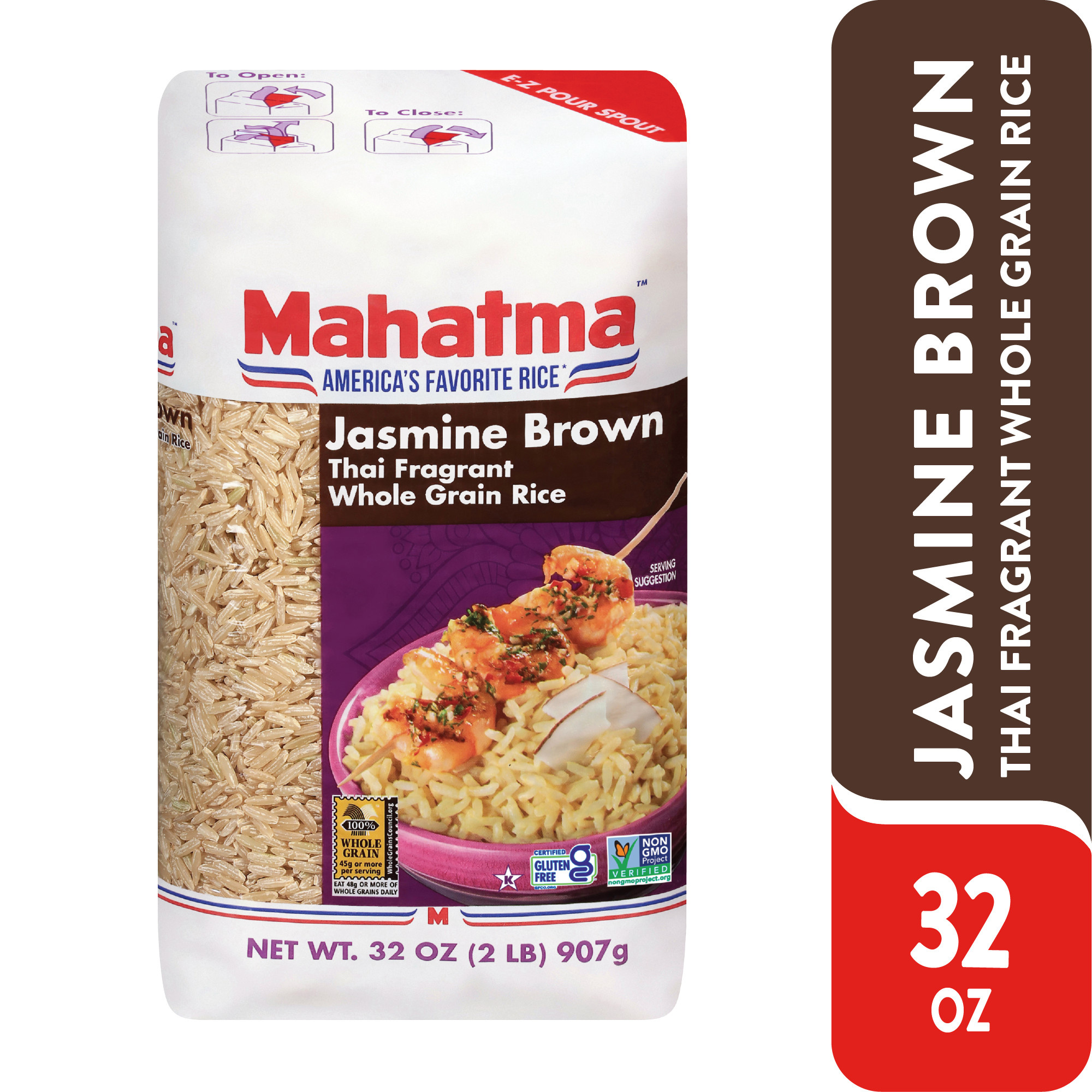Jasmine Brown Thai Hom Mali Fragrant Rice