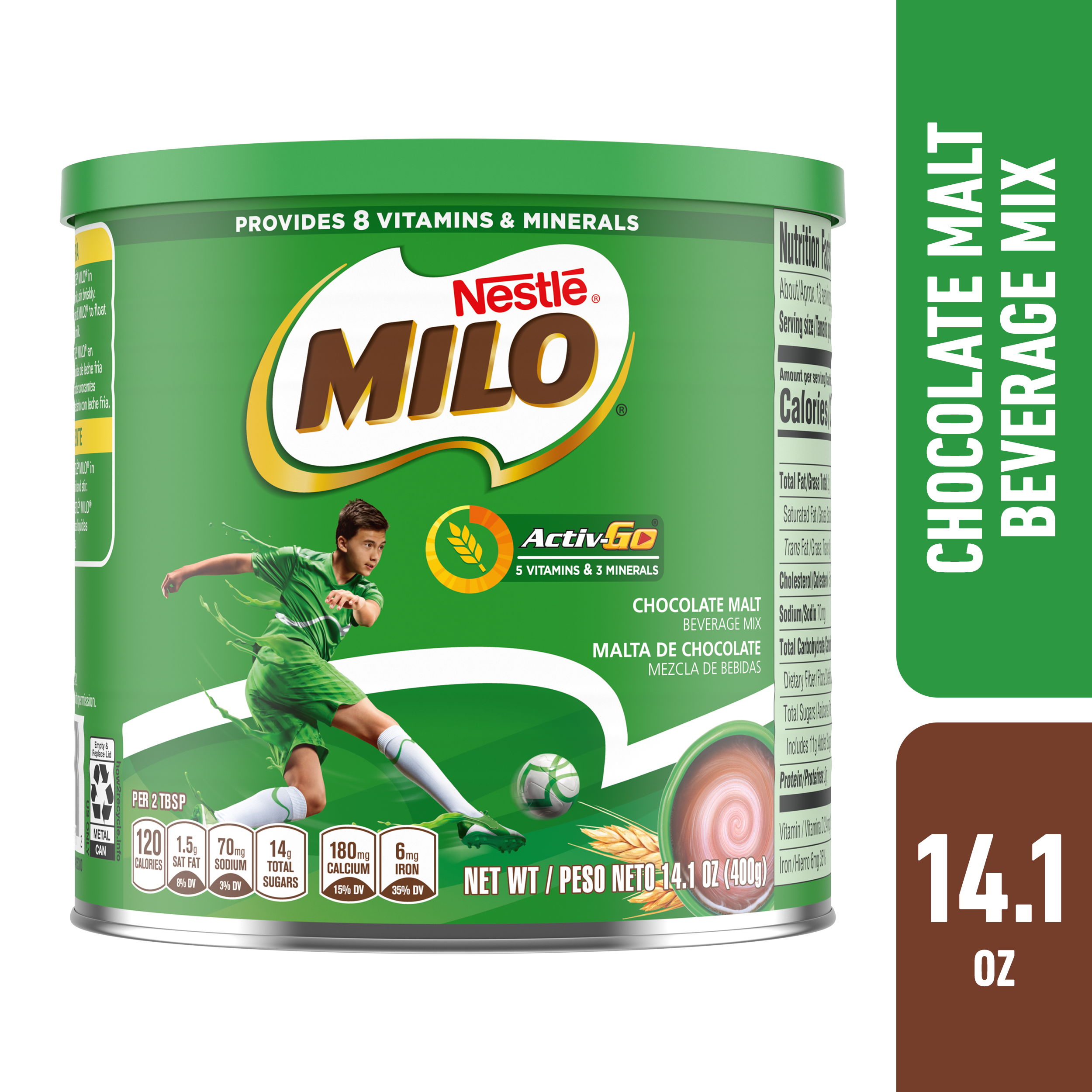 Chocolate Flavored Nutritional Drink Mix