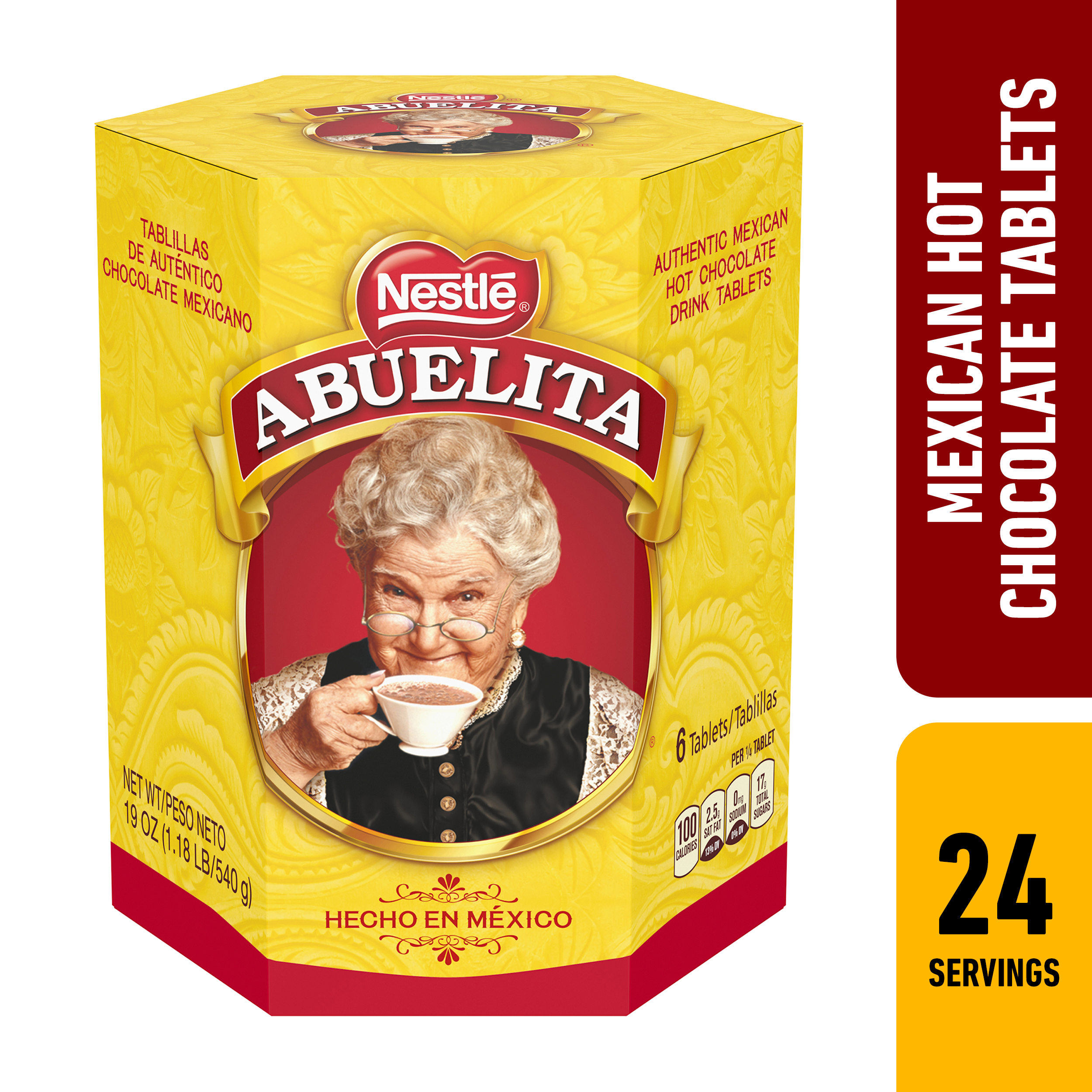 Authentic Mexican Hot Chocolate Drink Tablets