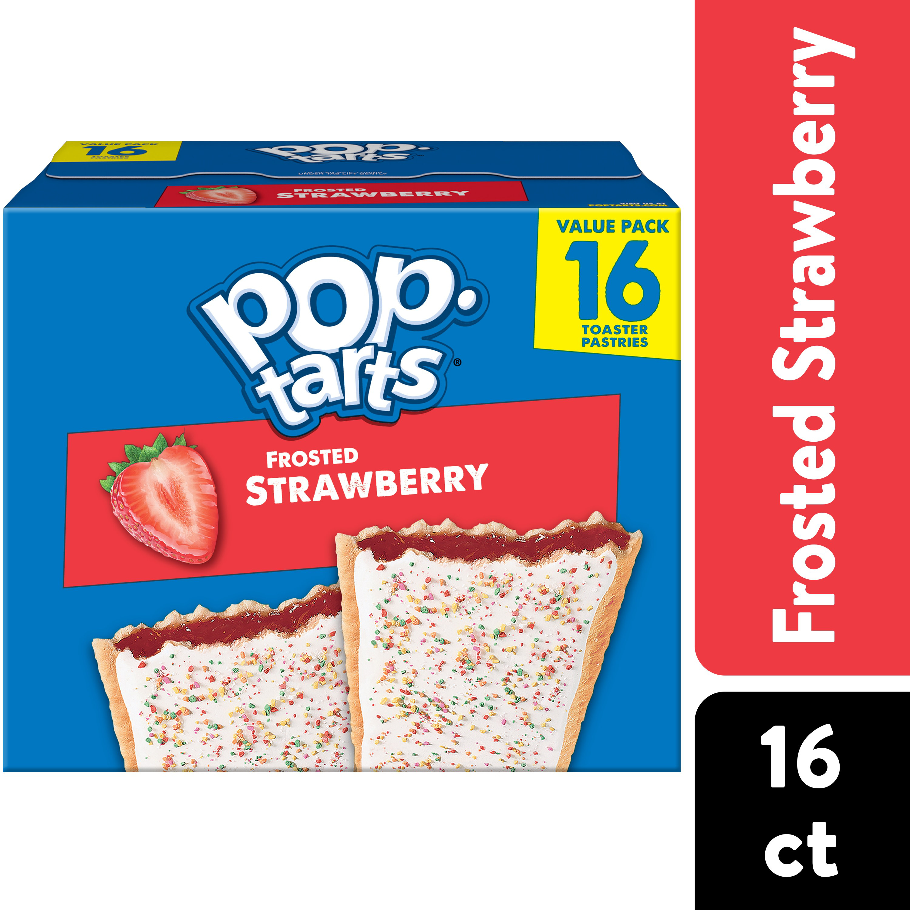 Frosted Strawberry Toaster Pastries