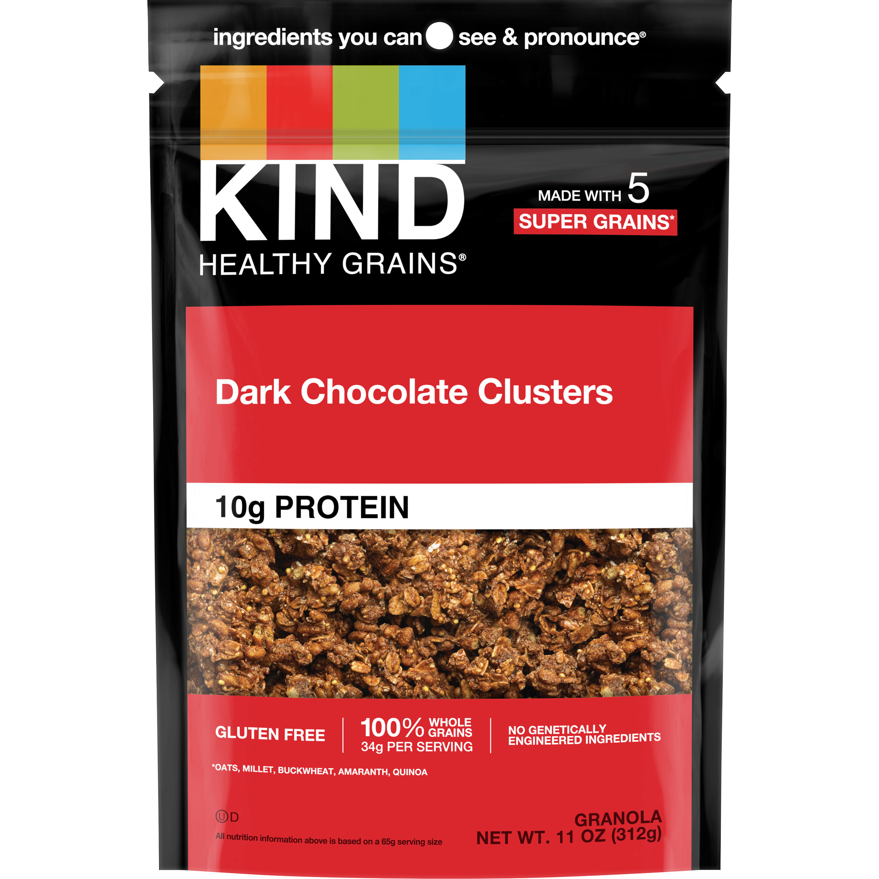 Whole Grain Clusters, Dark Chocolate