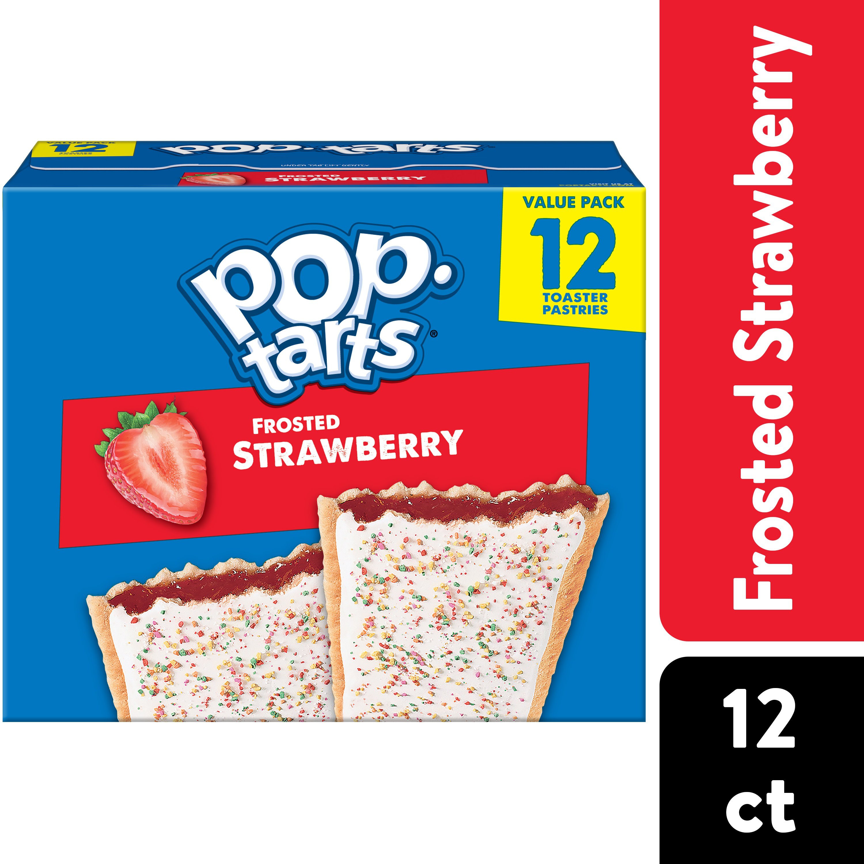 Frosted Strawberry Toaster Pastries
