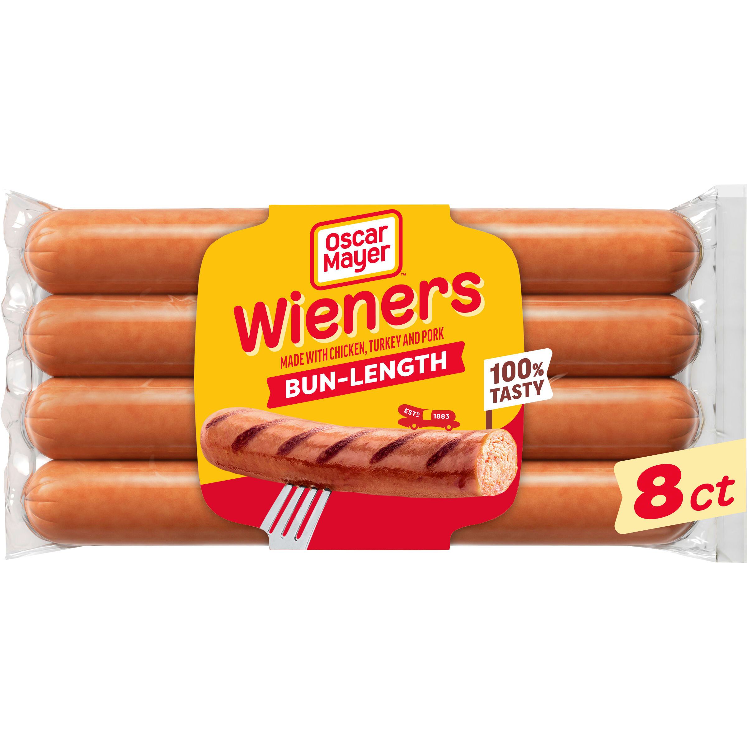 Uncured Bun-Length Wieners