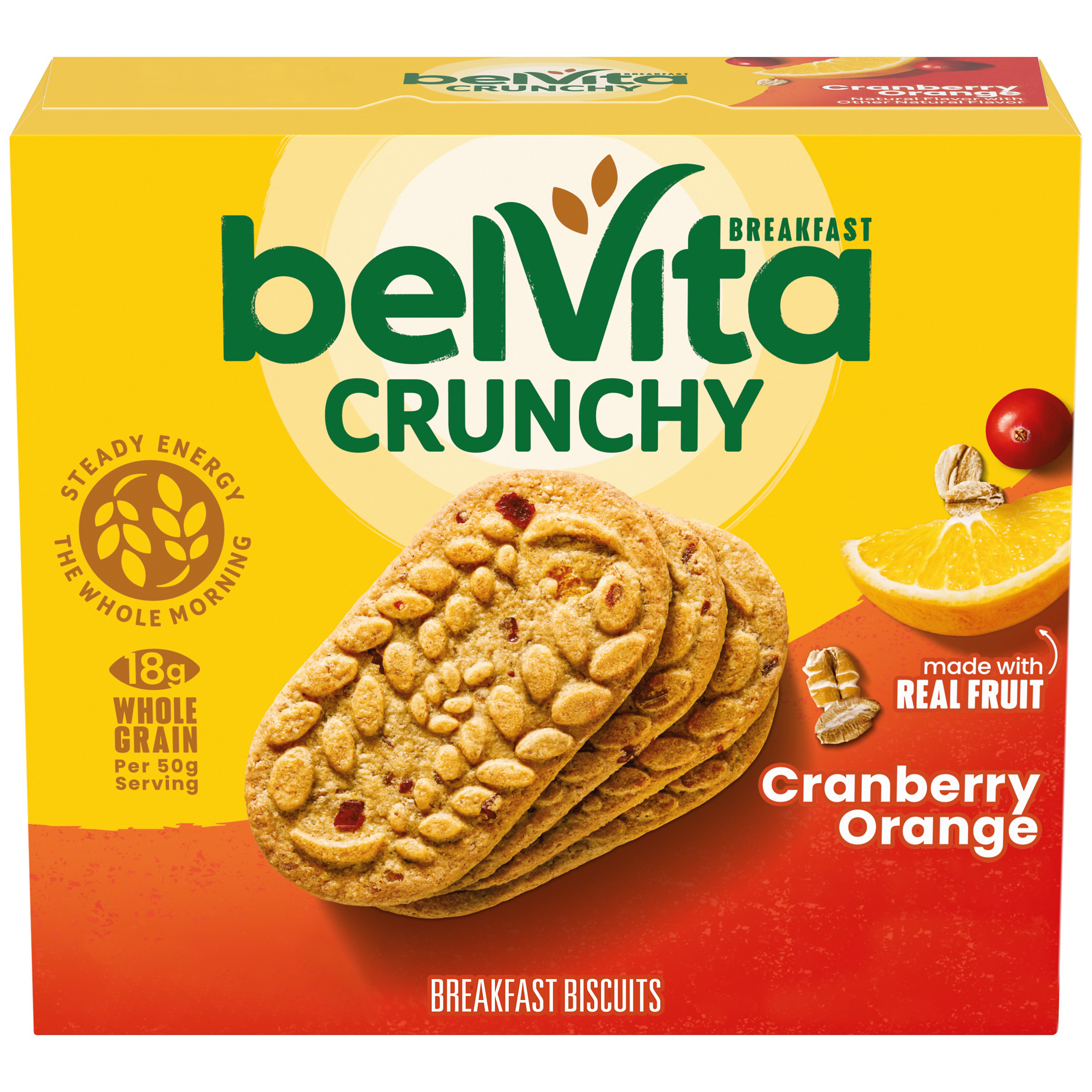 Cranberry Orange Flavor Breakfast Biscuits