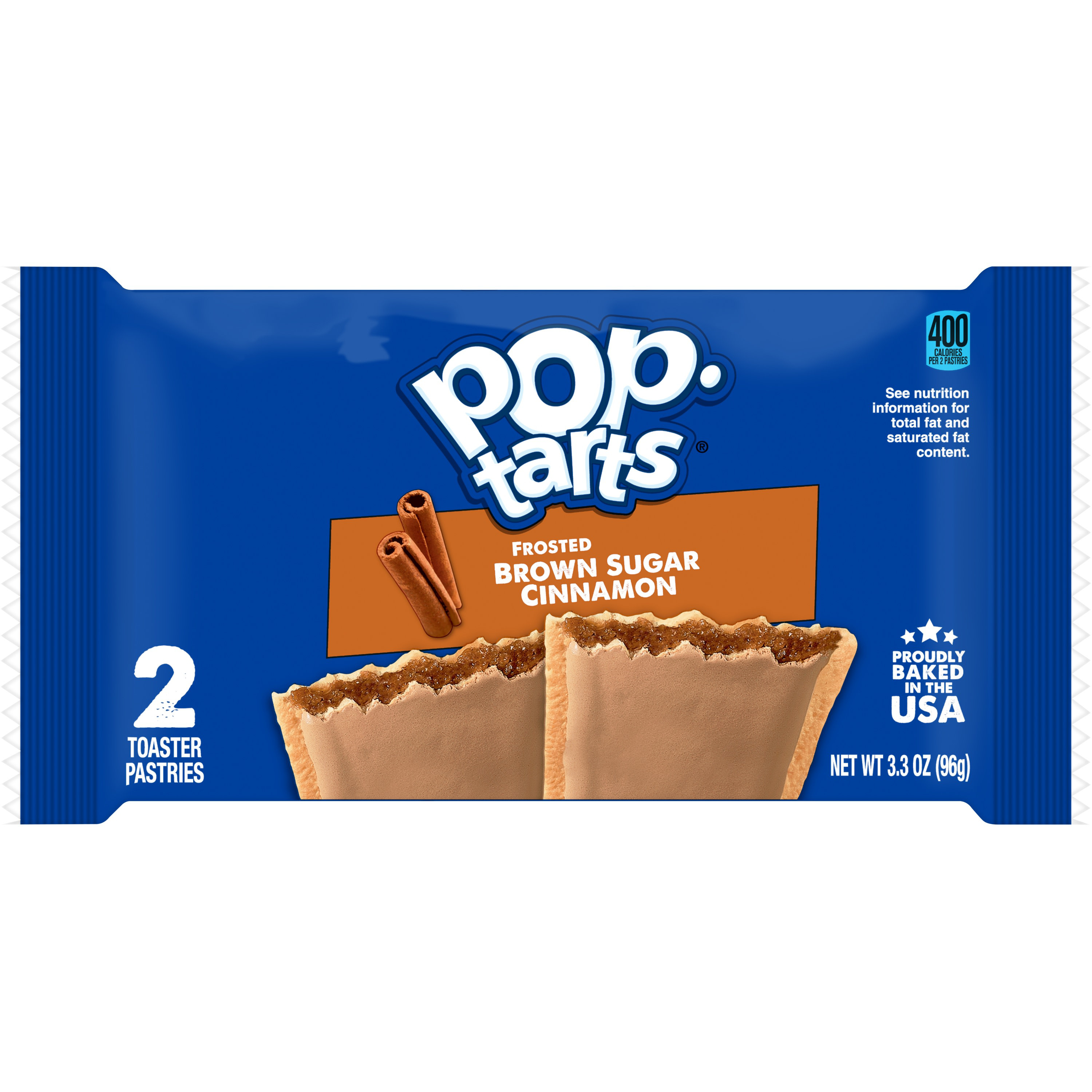 FROSTED BROWN SUGAR CINNAMON TOASTER PASTRIES, FROSTED BROWN SUGAR CINNAMON