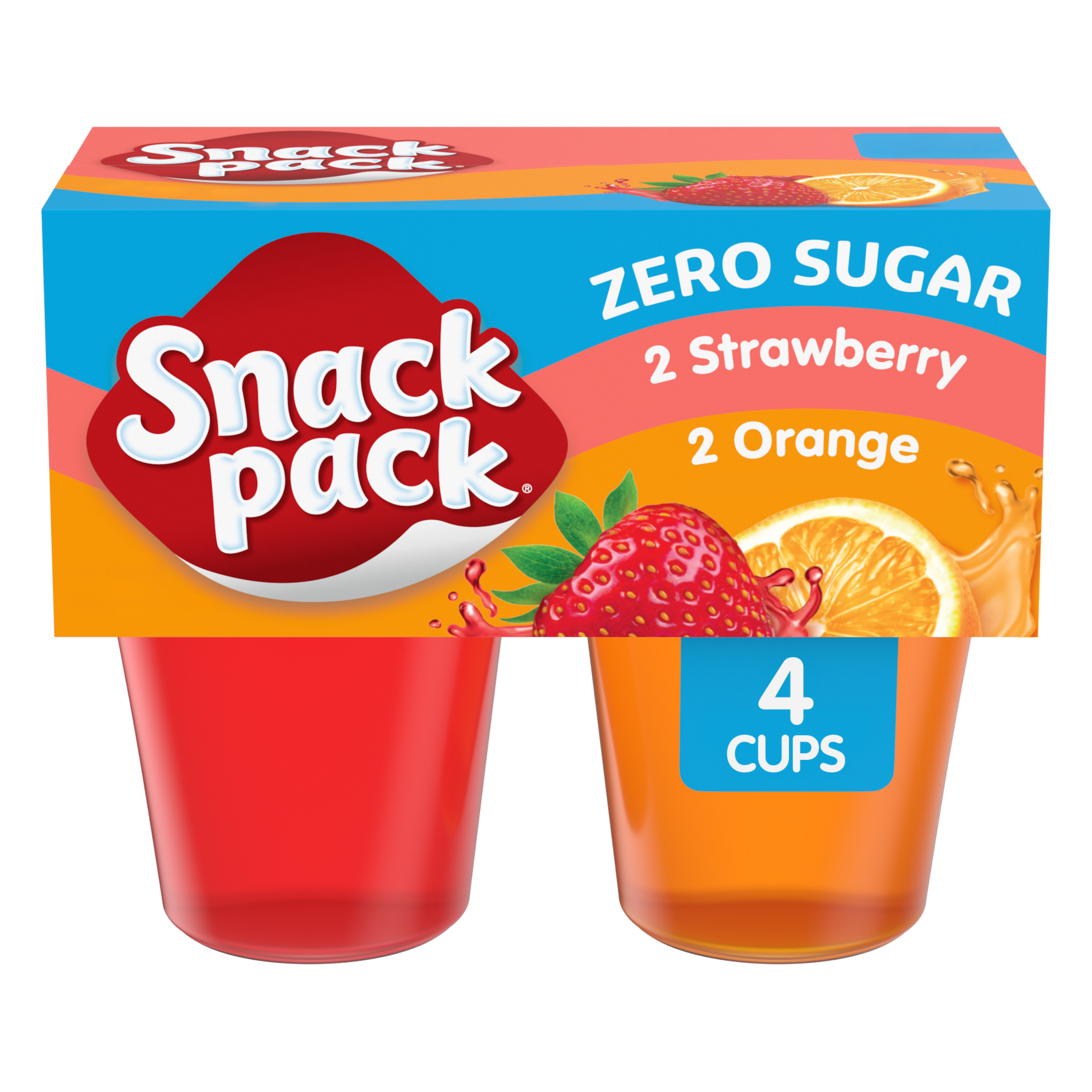 Sugar Free Juicy Gels, Strawberry & Orange