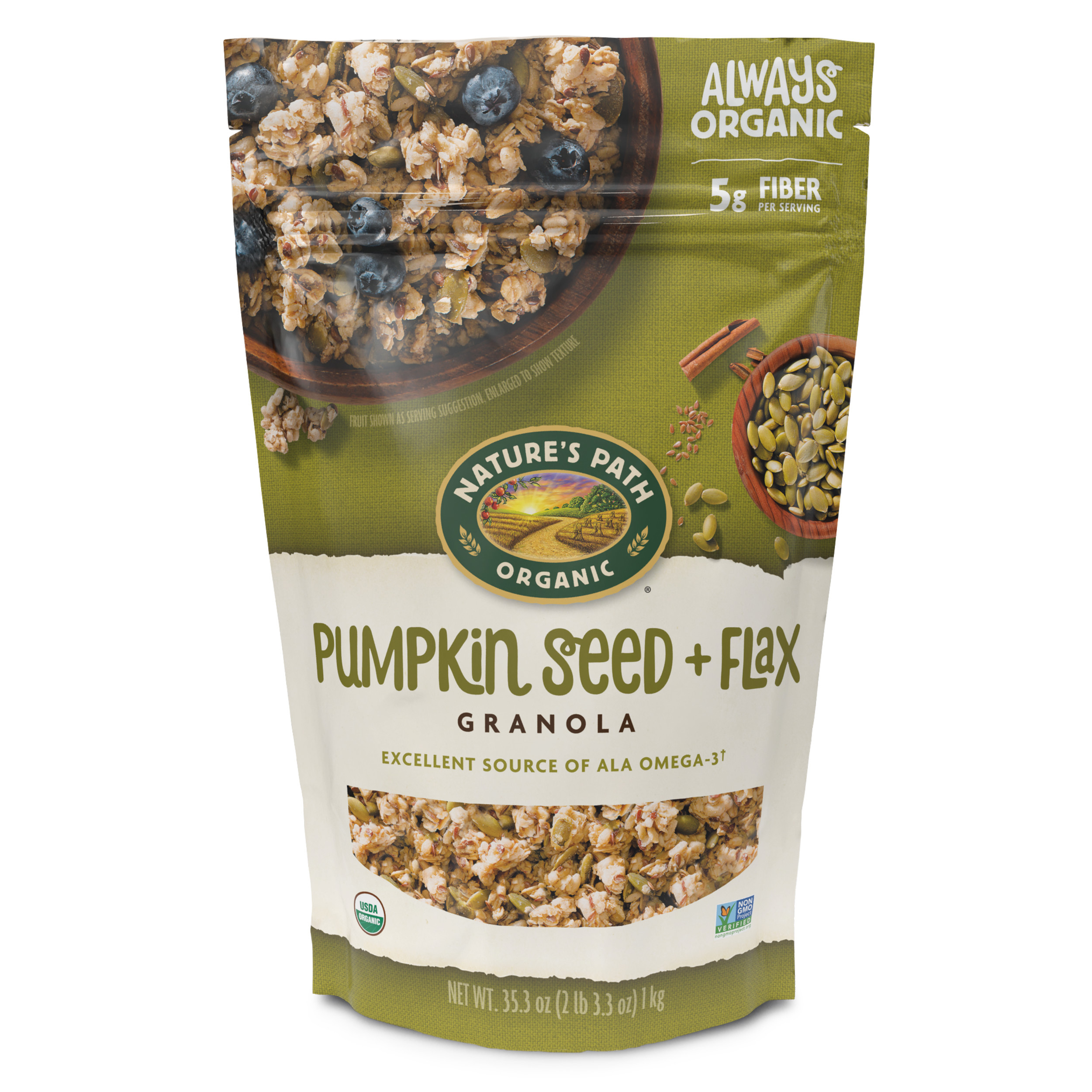 Natures Path Pumpkin and Flax Seed Granola
