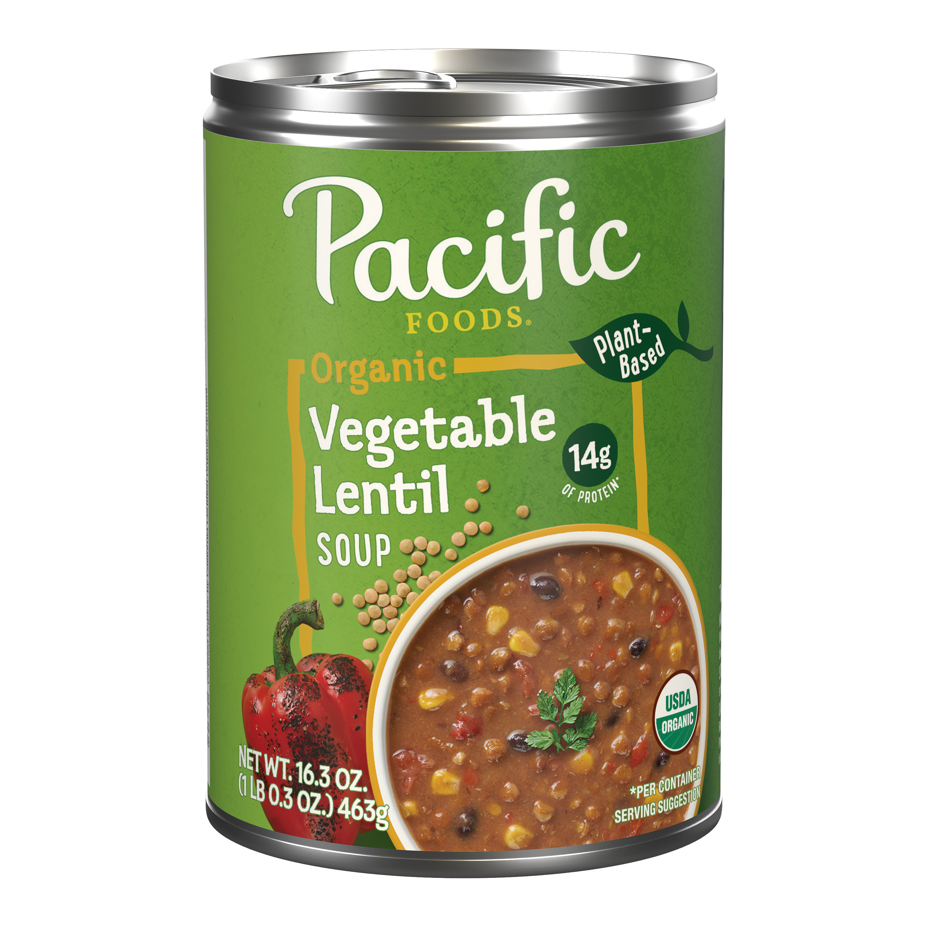 Organic Vegetable Lentil Soup