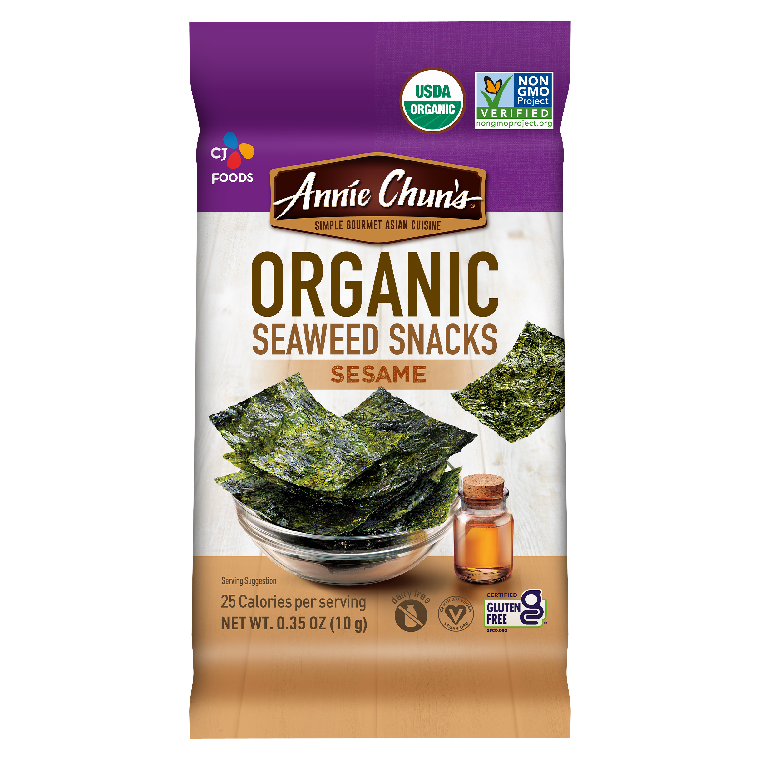 Annie Chun's Roasted seaweed snacks