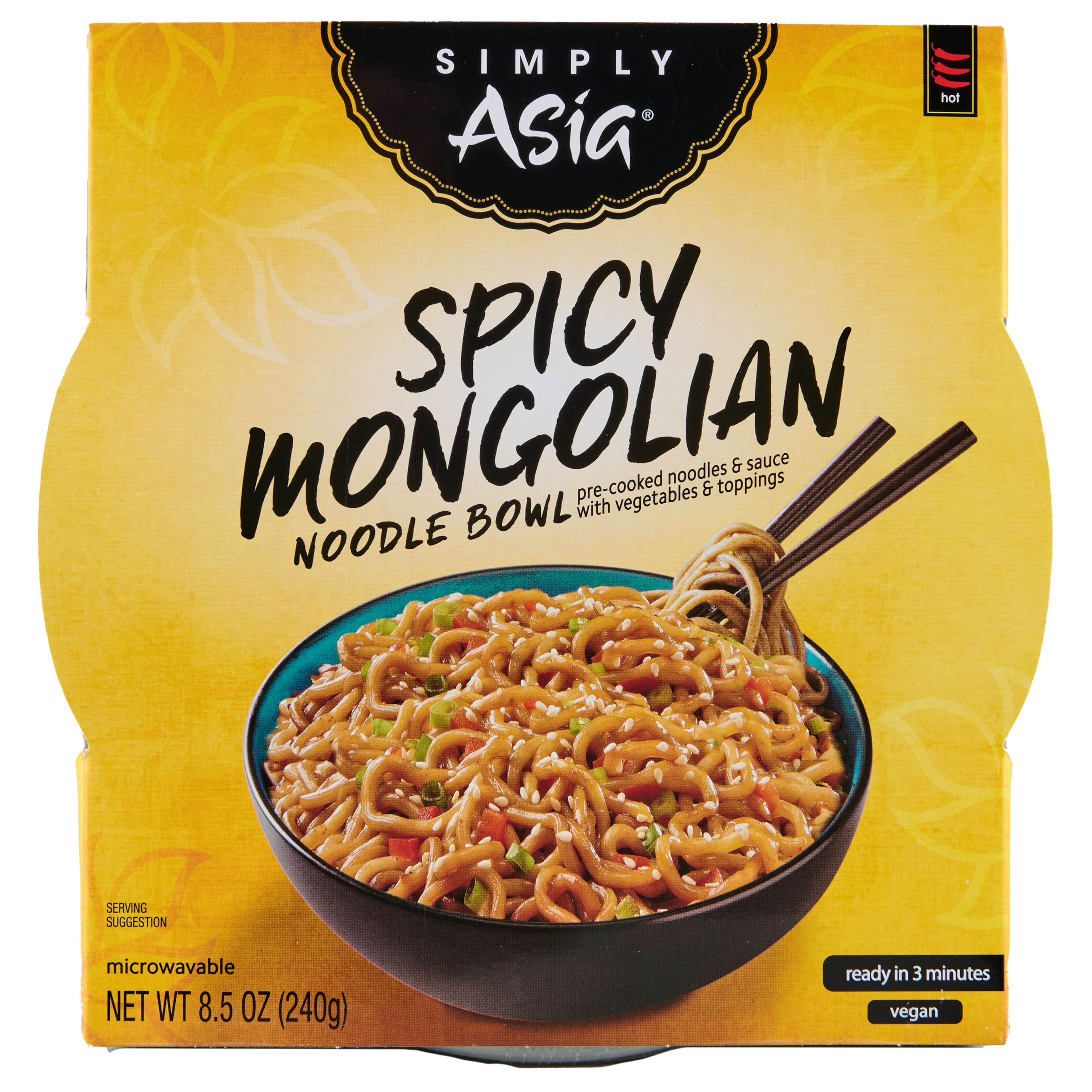 Spicy Mongolian Noodle Bowl