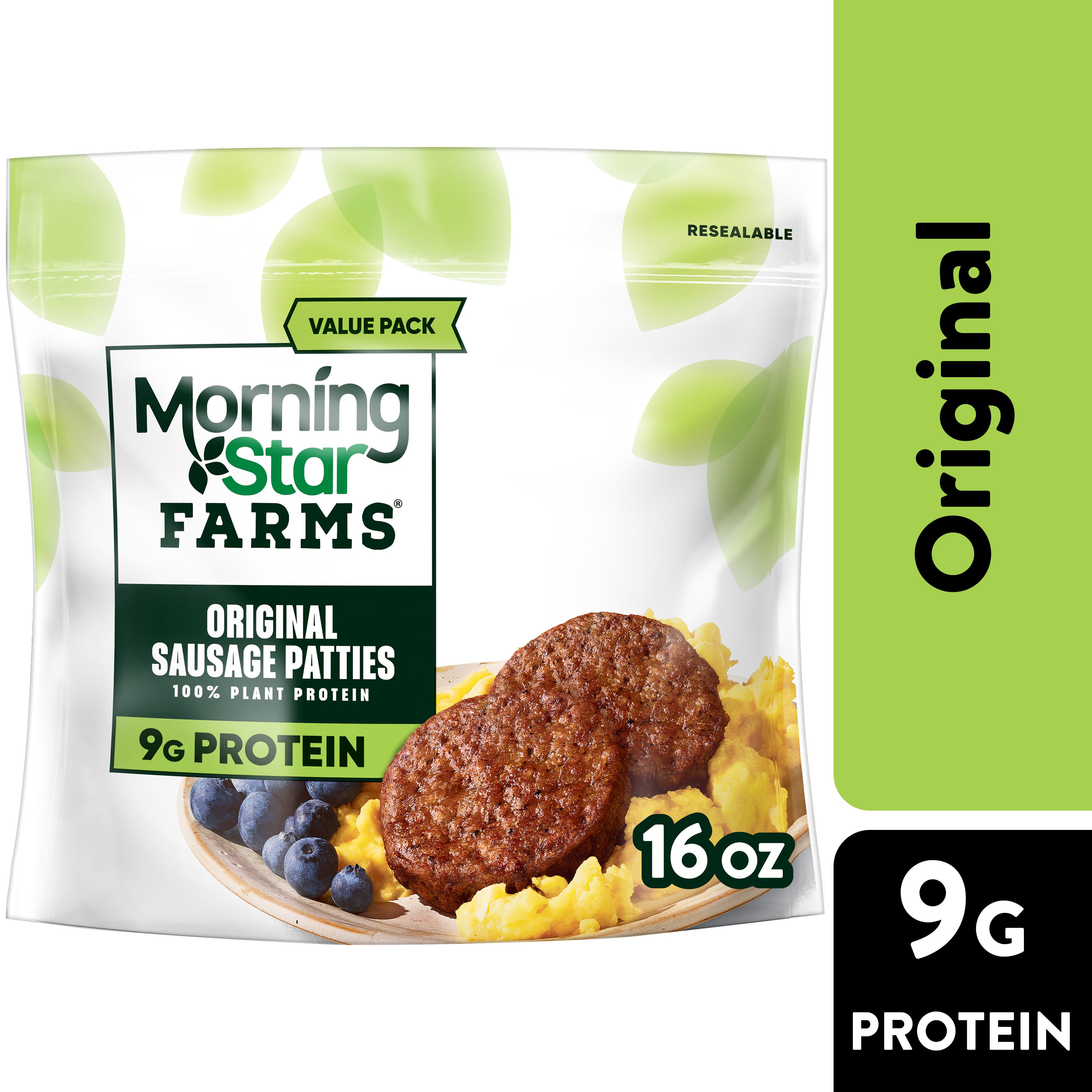 Original Veggie Sausage Patties