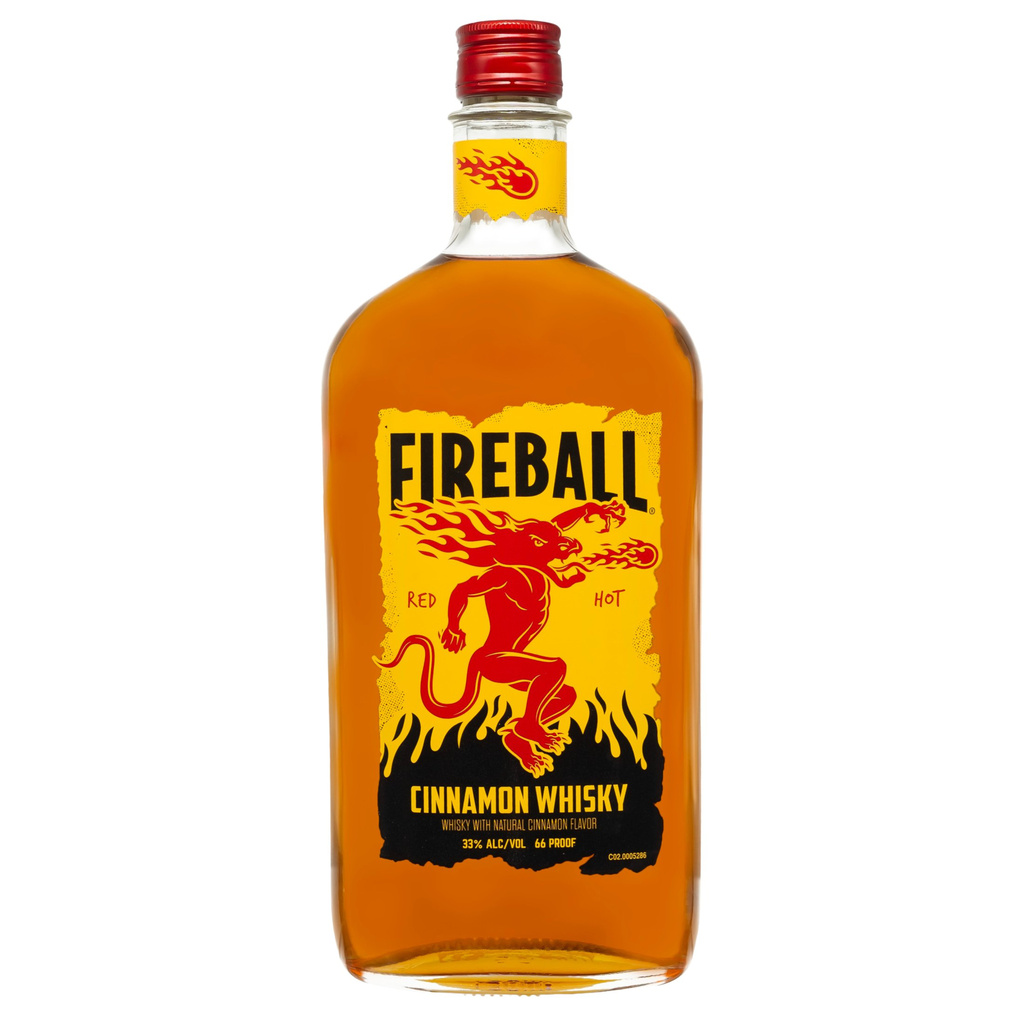 MON fireball ポリッシュ　マニトウMINUTE 50ml Mini Fireball Cinnamon Whisky | FineWineHouse