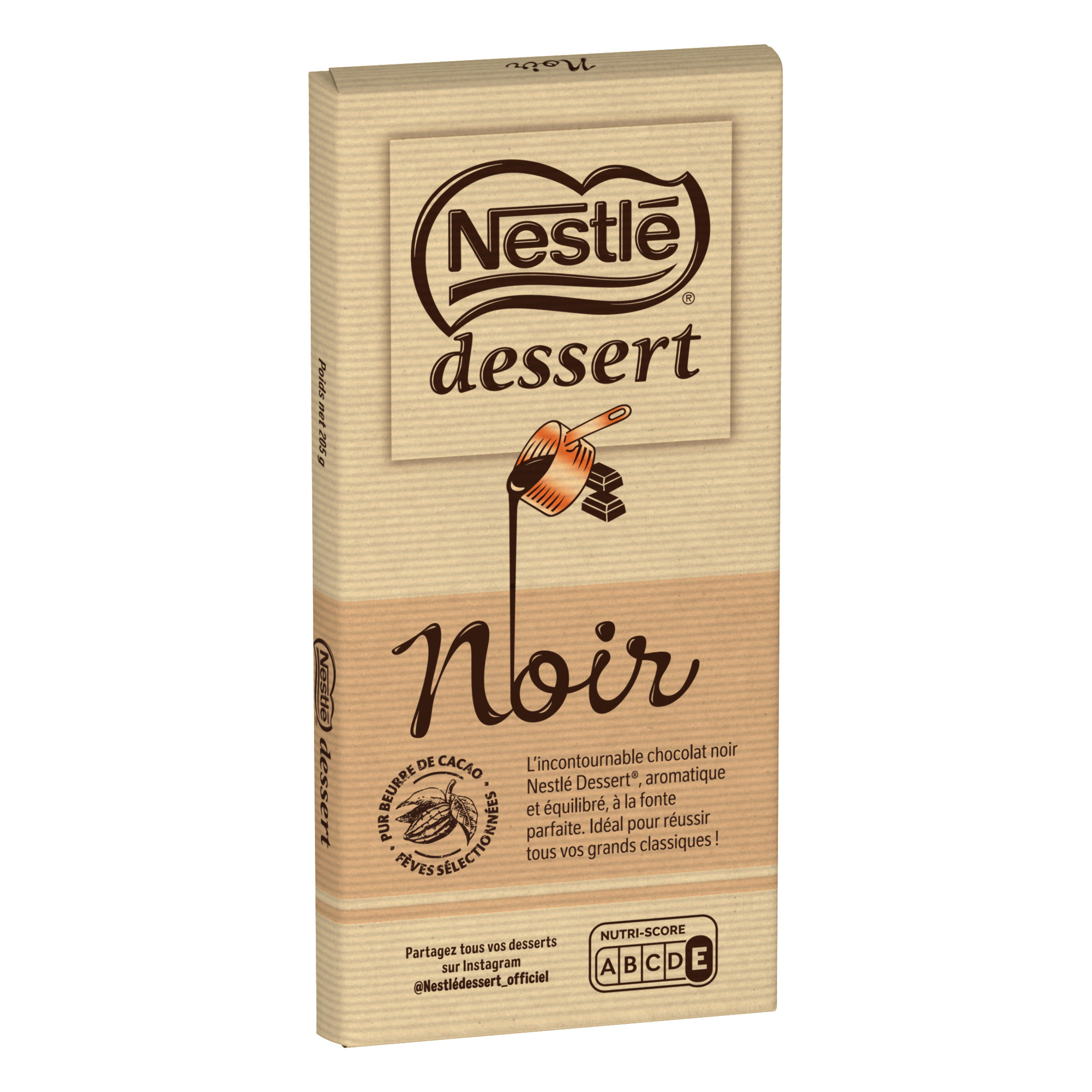 Nestlé - Chocolat noir (205g)