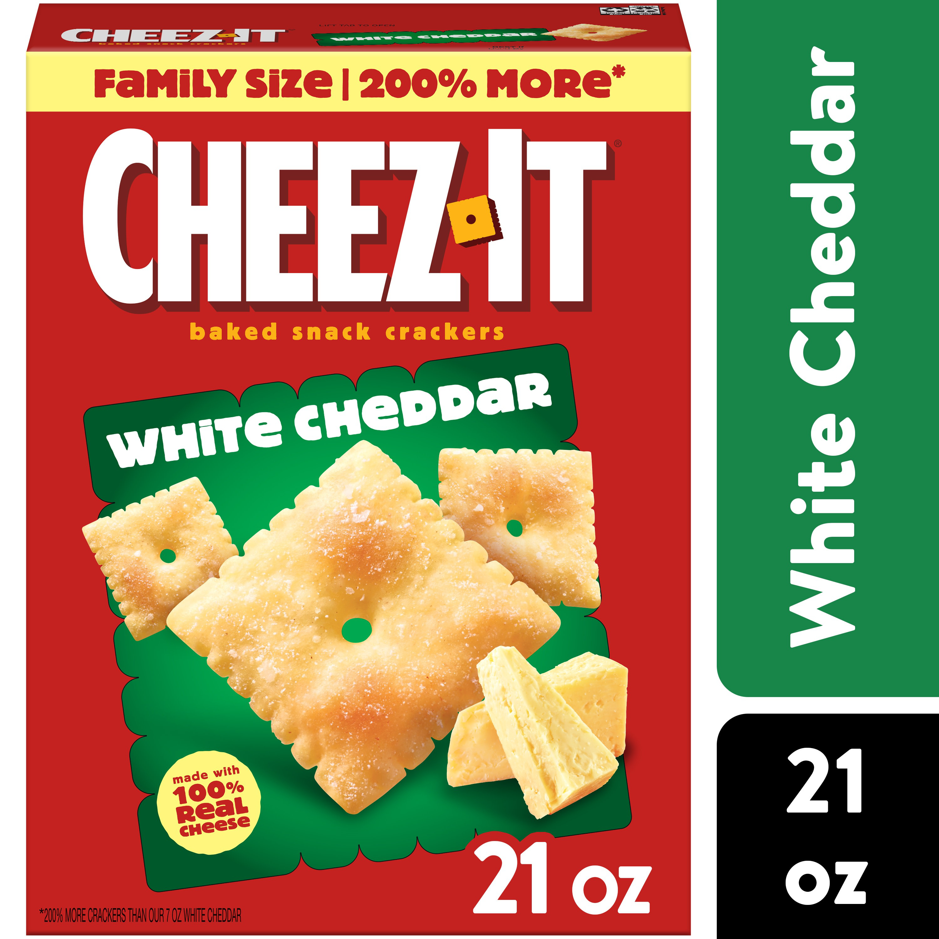White Cheddar Baked Snack Crackers