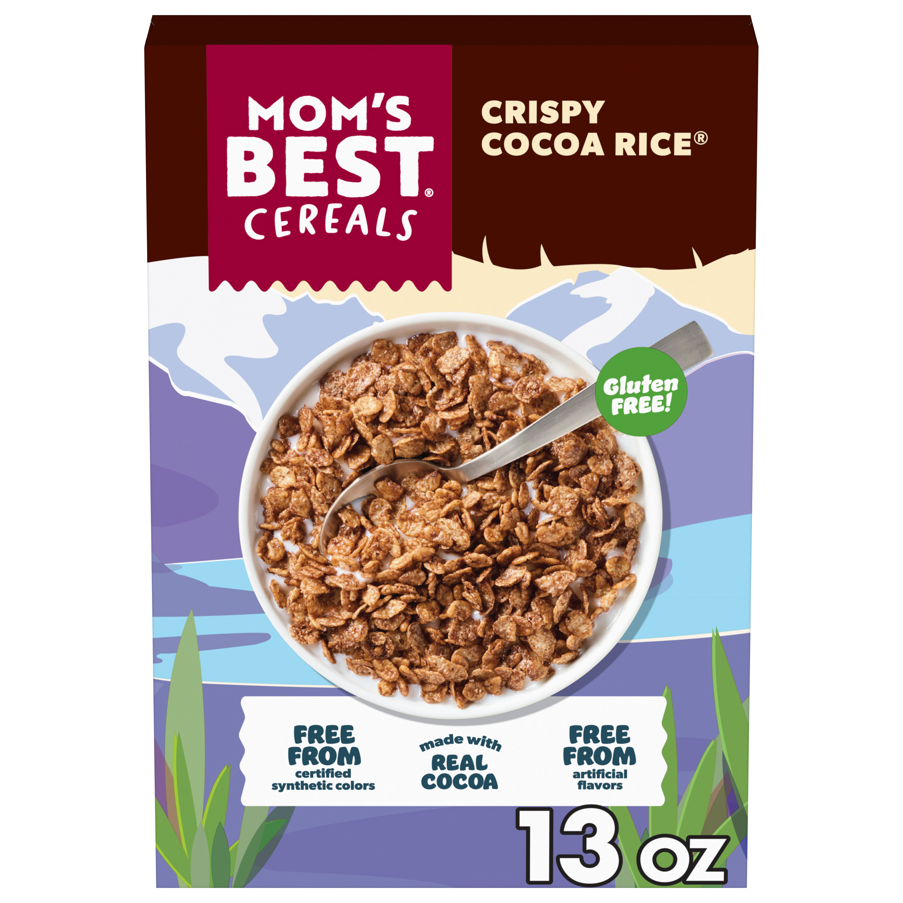 NATURALLY FLAVORED SWEETENED RICE CEREAL WITH REAL COCOA, CRISPY COCOA RICE