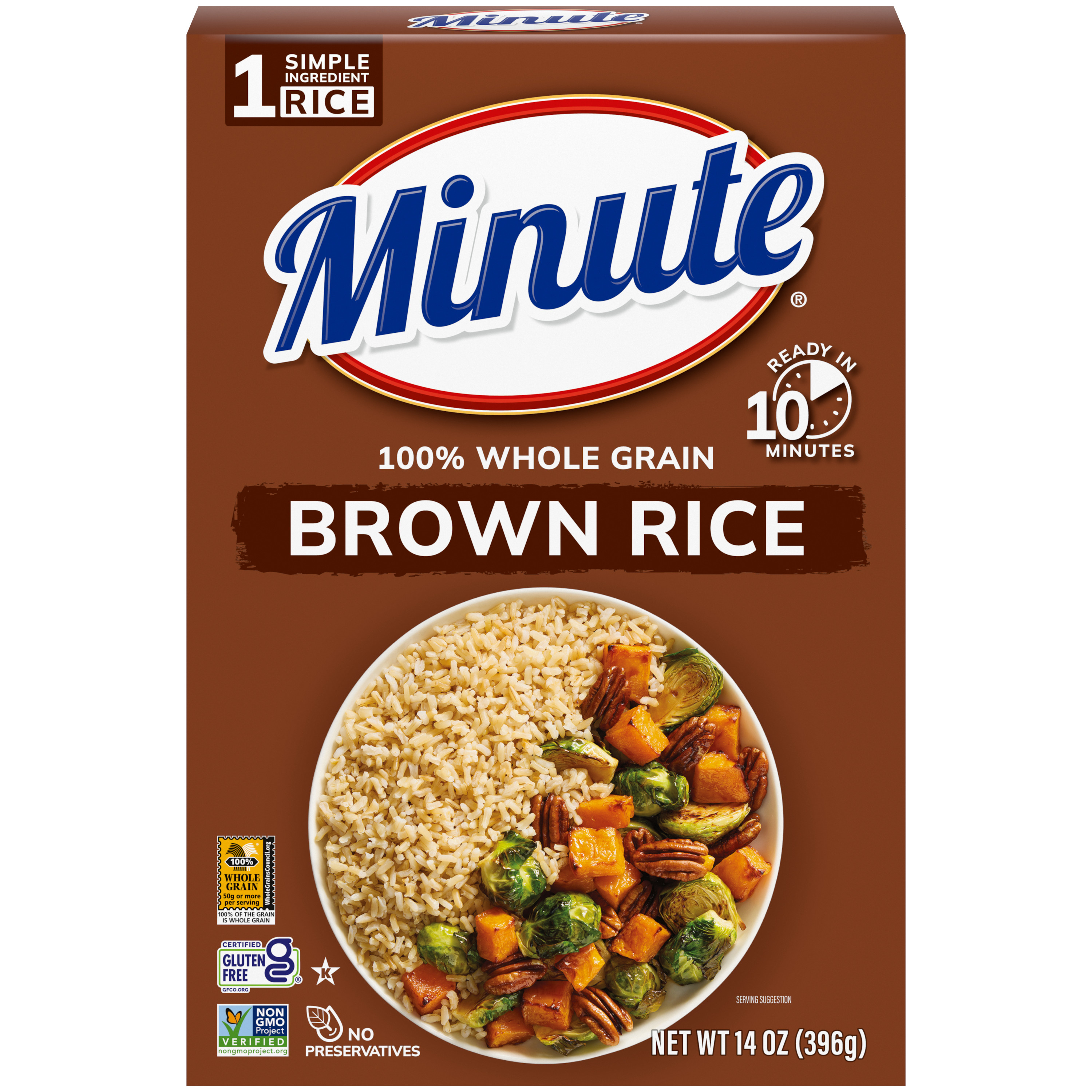 100% Whole Grain Brown Rice