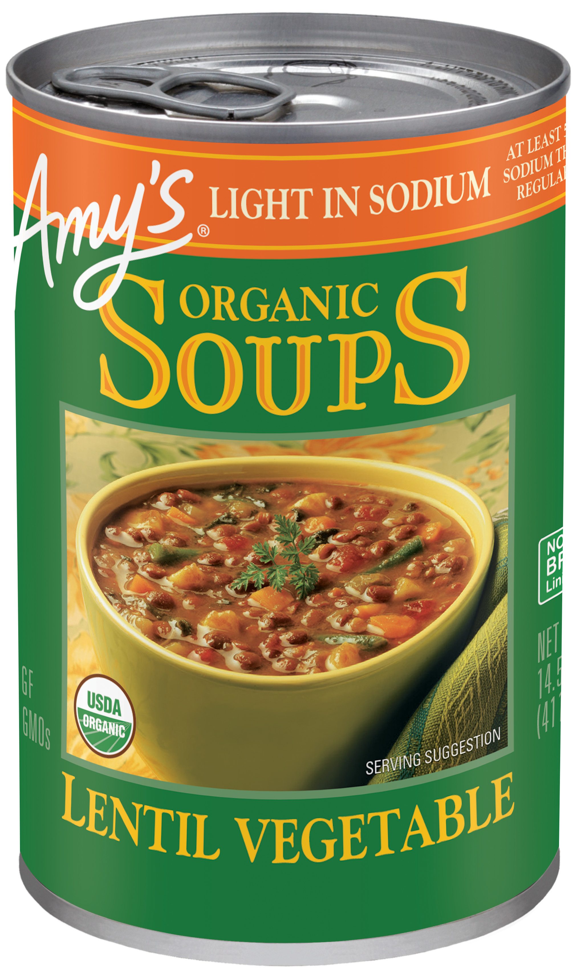Lentil Vegetable Organic Soups