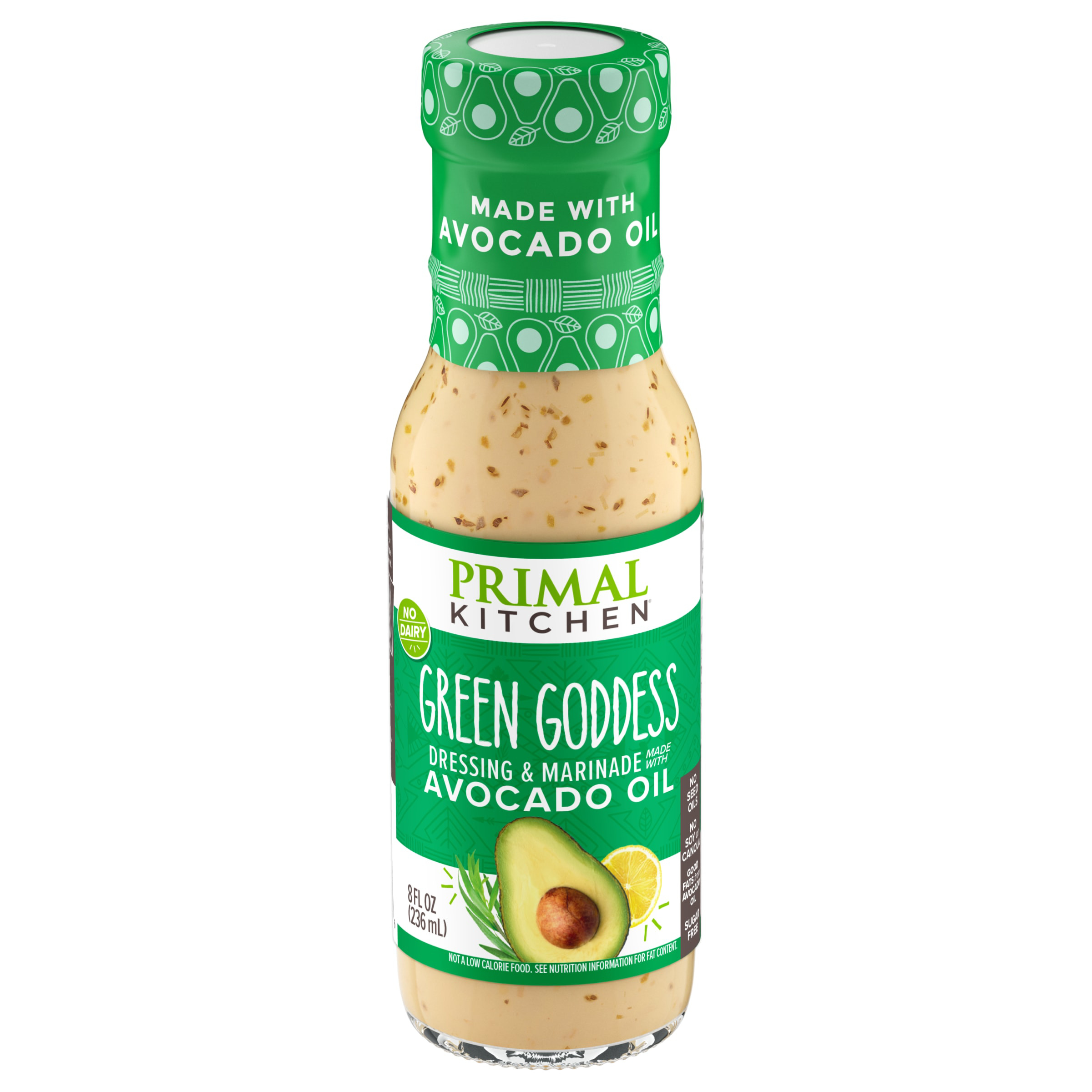 Green Goddess Dressing Made With Avocado Oil