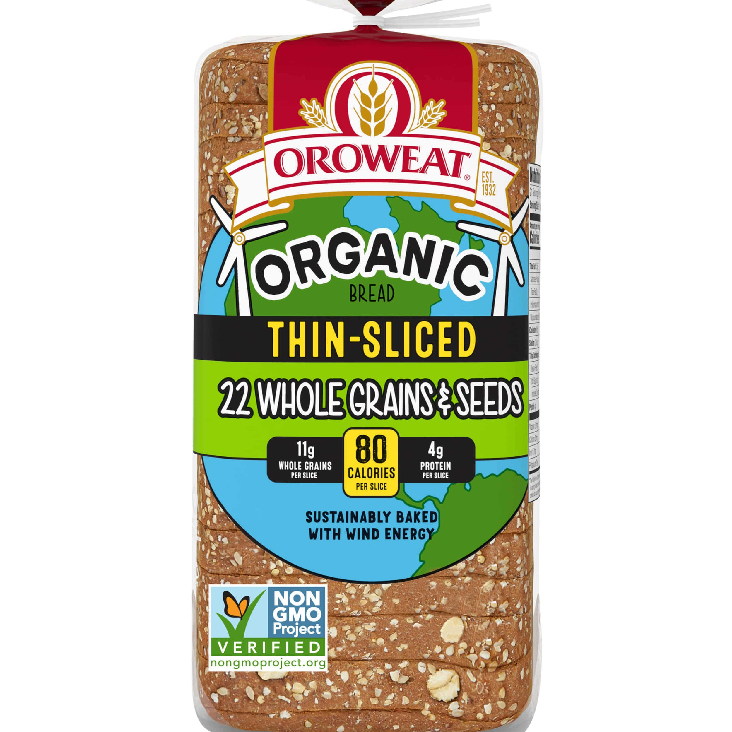 22 Grains & Seeds Thin-Sliced Bread