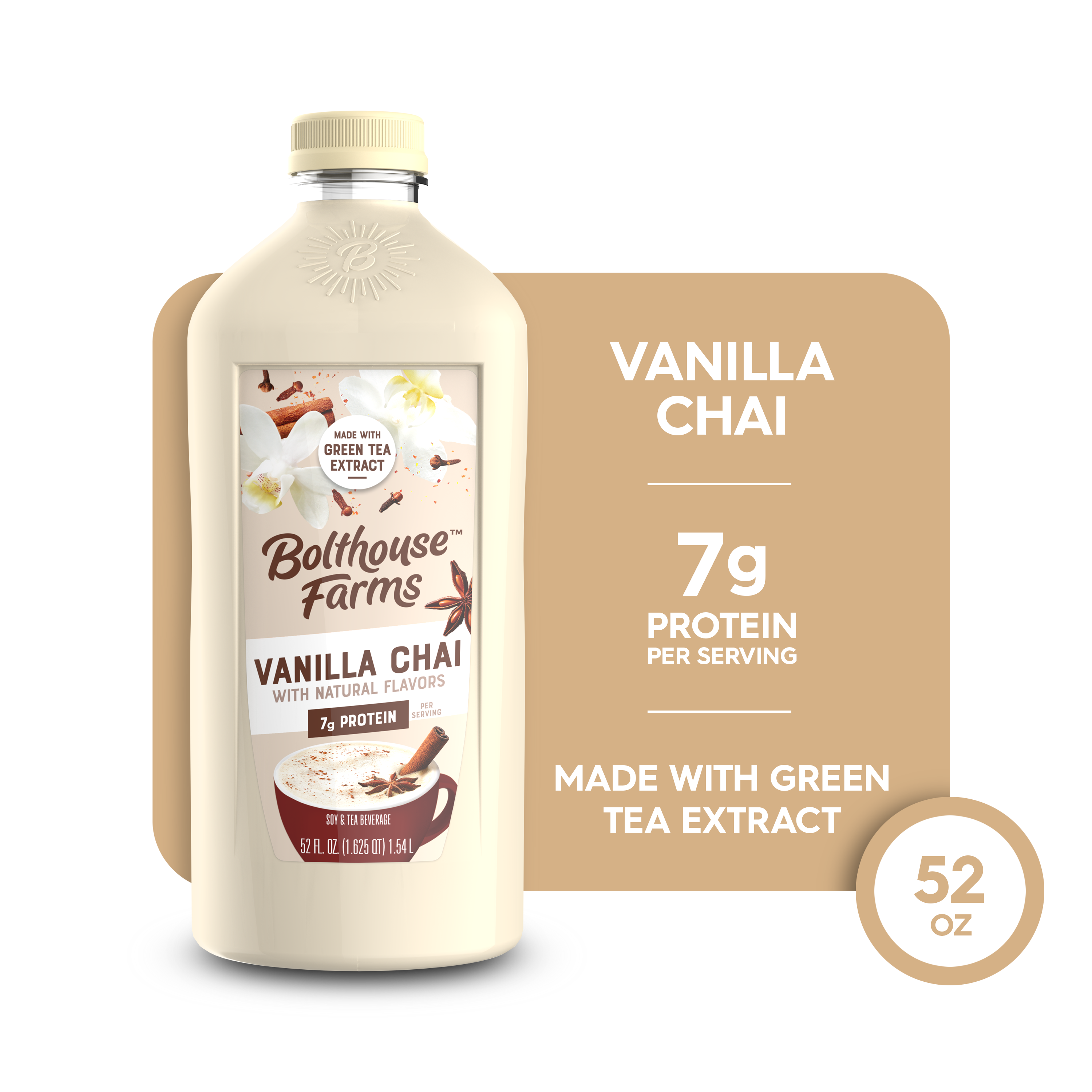 HEART HEALTHY TEA & SOY BEVERAGE, VANILLA CHAI TEA