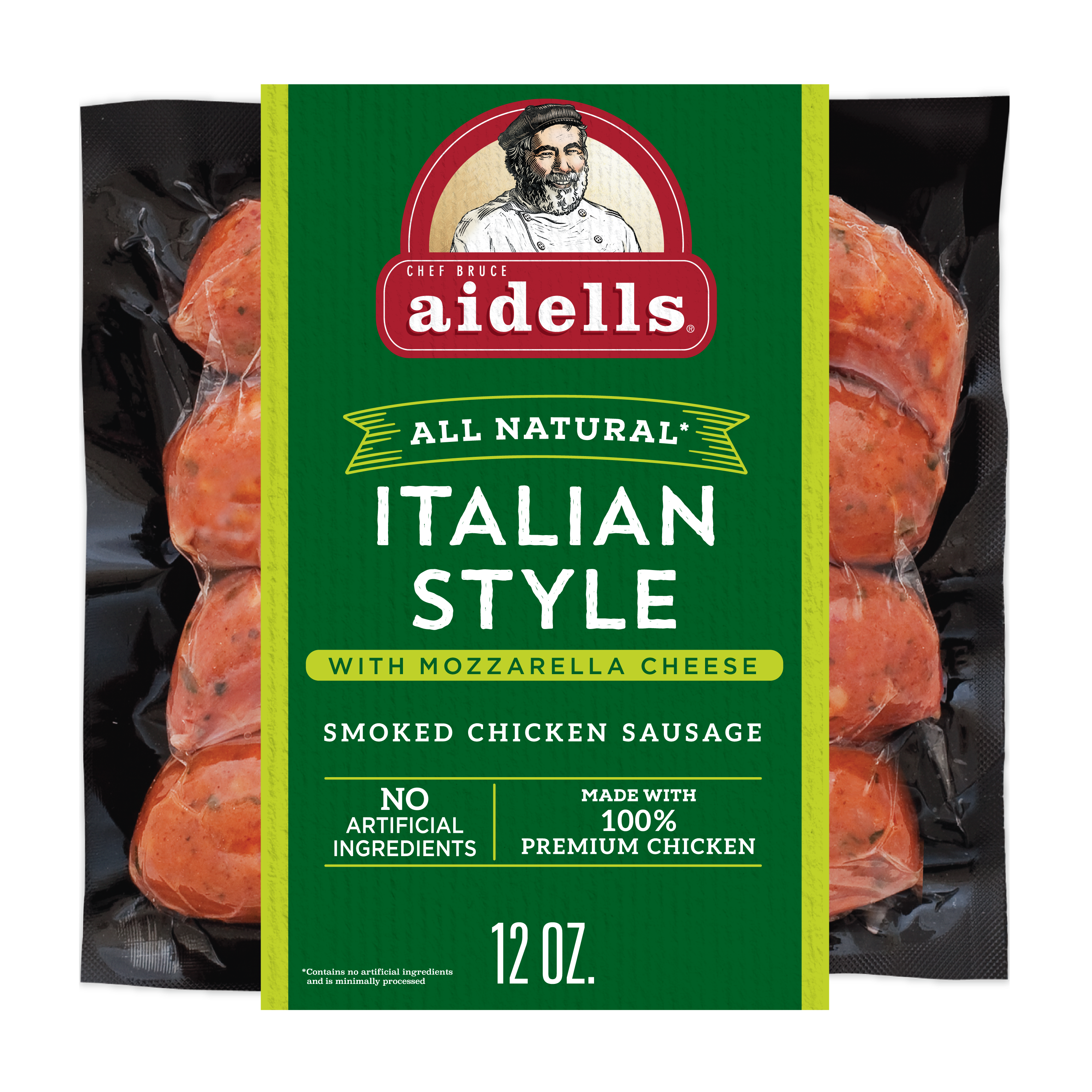 Aidells Italian Style Smoked Chicken Sausage with Mozzarella Cheese