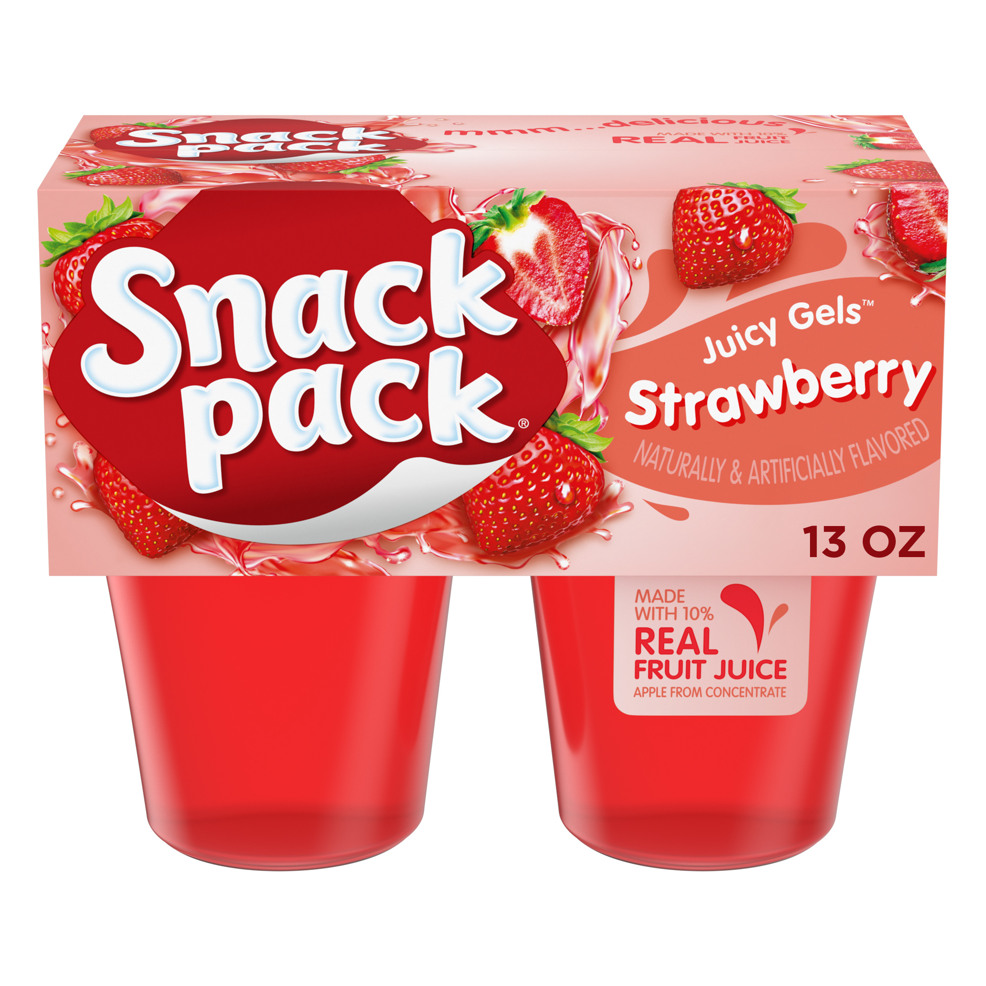 Strawberry Gel Snack