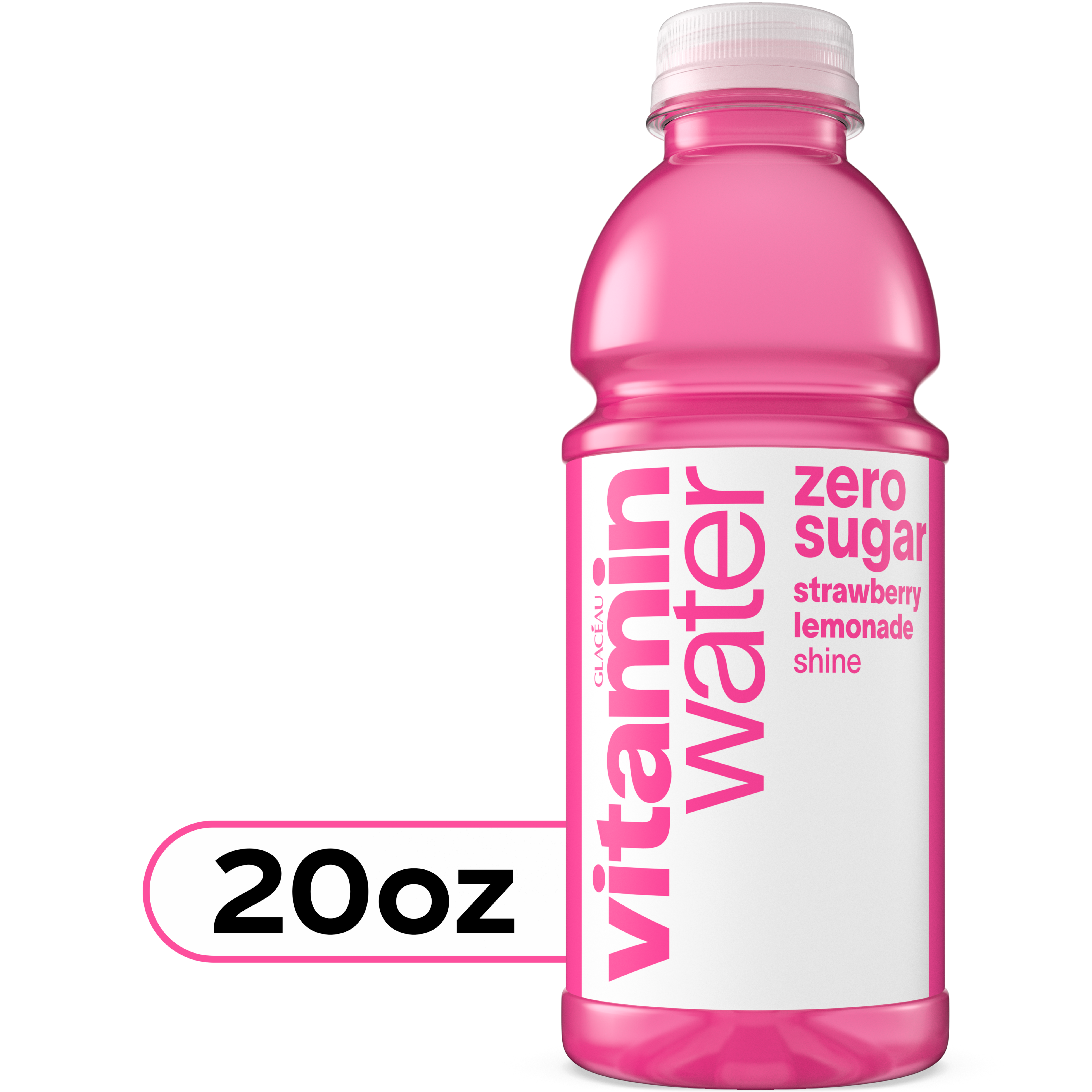 GLACEAU VITAMINWATER, NUTRIENT ENHANCED WATER BEVERAGE, STRAWBERRY LEMONADE